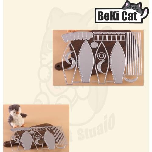 3D Hot Air Balloon Metal Cutting Dies Stencils for DIY Scrapbooking photo album Decorative DIY Paper Cards