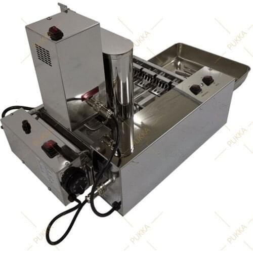 Automatic electric donut machine donut Maker machine 4 rows Doughnut fryer machine Donut making Machine donut frying machine
