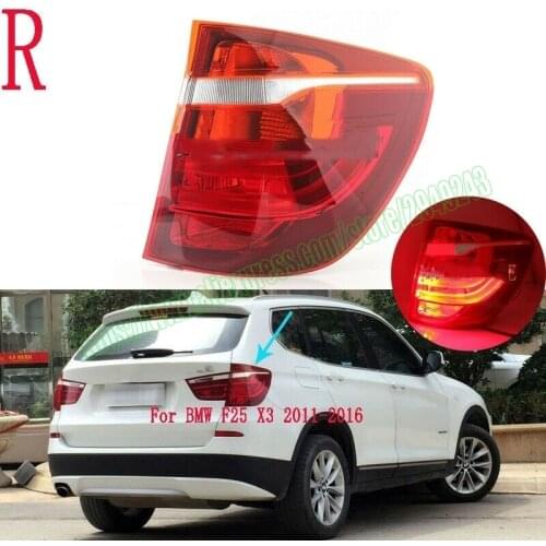 Car accessories LED Right Outer Tail Light For BMW F25 X3 2011 2012 13-2016 Rear Brake Lamp Stop