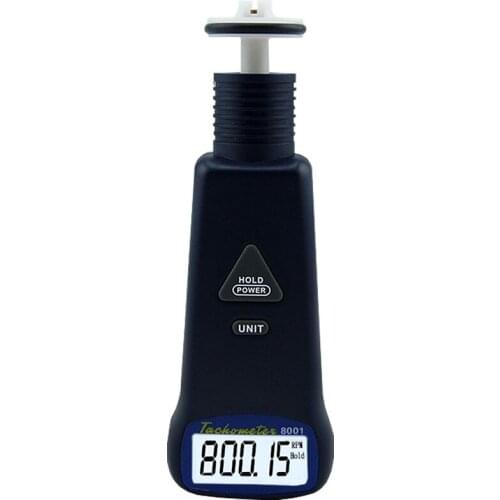 AZ8001 contact motor tachometer, digital speedometer, digital tachometer