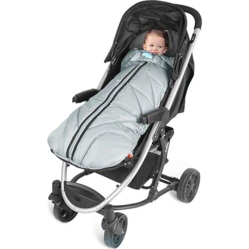 Baby Stroller Footmuff Winter Thicken Strollers Accessories Waterproof Warm Stroller Seat Kids Sleeping Bag Envelop Sleepsacks