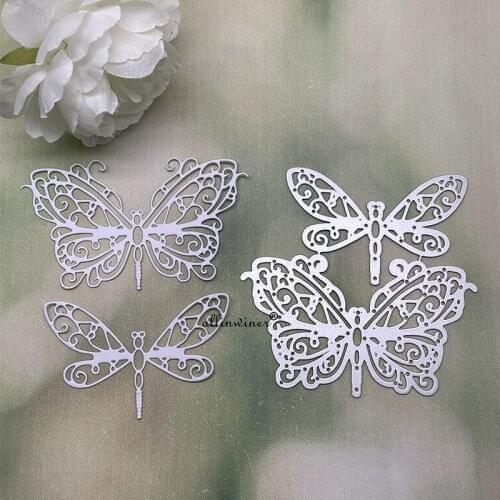 Butterfly flower decoration Metal Cutting Dies for DIY Scrapbooking Album Paper Cards Decorative Crafts Embossing Die Cuts