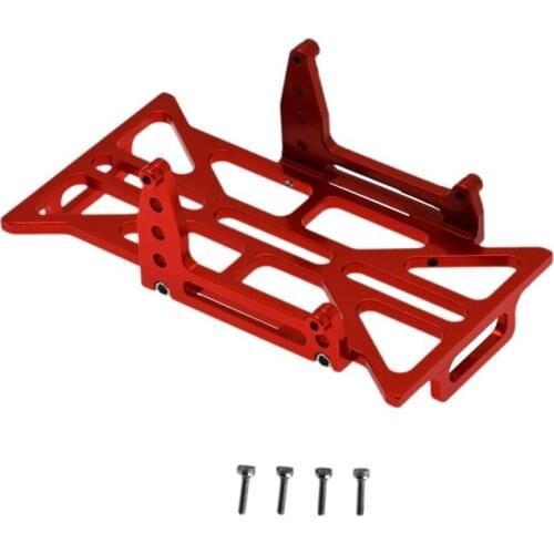 For Axial SCX24 90081 AXI00001 1/24 RC Crawler Car Metal Battery Tray Holder Bracket Frame Upgrade Parts Accessories