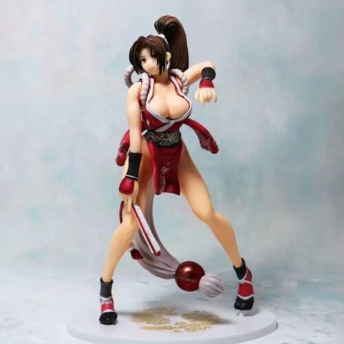 Fatal Fury Mai Shiranui Snkplaymore Figures Model Collection XIV Action Figures Girls Gift 24cm