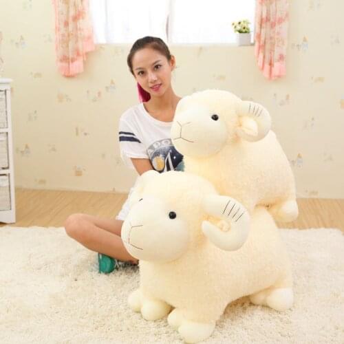 Sheep Plush Toys Simulation Stuffed Animal Soft Doll Real Life Plush Sheep Toys For Children Baby Kids Gift