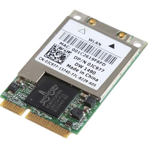 Card for Wireless Network PCI-E Card Adapter 54Mbps For DELL DW1490 BCM94311MCAG 0JC977