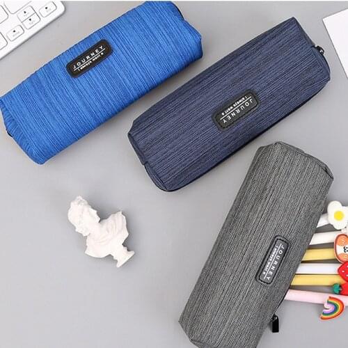 Cool Simple Pencil Cases Girl Boy Pencil Pouch Bag Back to School Organizer for Pens Holder for School Office Cute Stationery