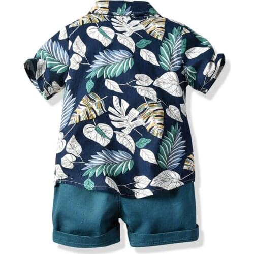 Summer Children Boy Clothes Fashion Sets Kids 2pcs Short Sleeves T-Shirt Toddler Suits Camouflage Shorts Child Clothes Suit