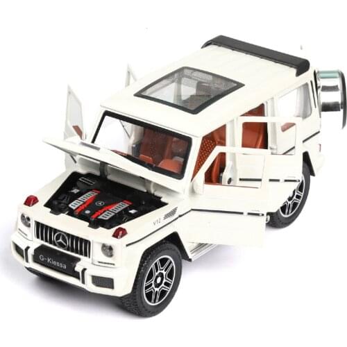 Simulation 1:24 Dapeng G63 Childrens Alloy Toy Off-road Vehicle Model Accessories Toys for Boys Car Toy