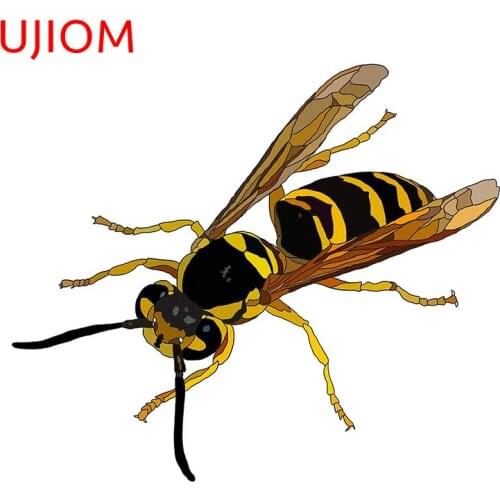 UJIOM Cartoon I Assume Wasps Wall Stickers Child Room Sticker Japanese Decorations Wallpaper Waterproof Home Decor Art Decals