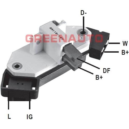 14V New Alternator Voltage Regulator 64808182 64808184 64808241 64808243 81113587 83607111 83607121 IX118