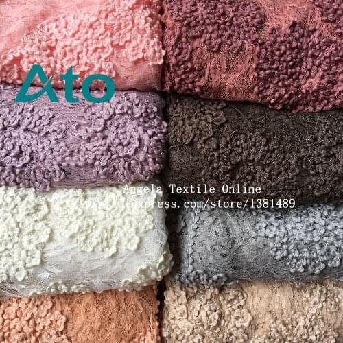 Wholesale 3D Lace Fabrics Flora Lace Newborn Baby Photography Backdrop Fabrics