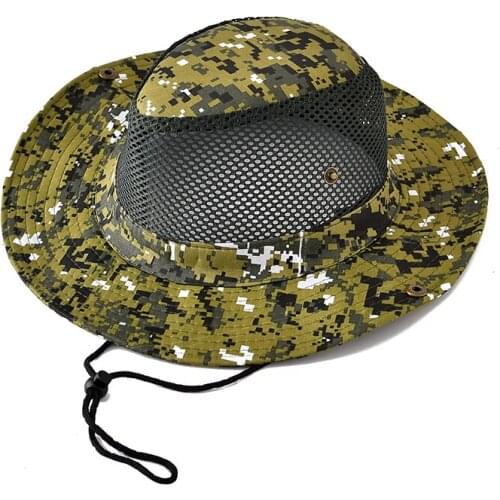 Sunshade Sunhat Male Summer Sunscreen Hat Men Outdoor Fishing Climbing Travel UV-proof Sun Protection Fashion Casual Cap H7255