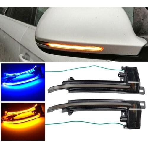 Dynamic Blinker Mirror Light for Audi A3 8P A4 A5 B8&B8.5Q3 A6 C6 4F S6 LED Turn Signal Side Indicator SQ3 A8 D3 8K