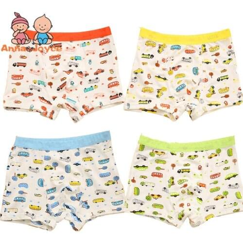 6pcs/lot Boys Boxer Cotton Modal Panties Male Child Underwear Modal Lovelyboys Boxers