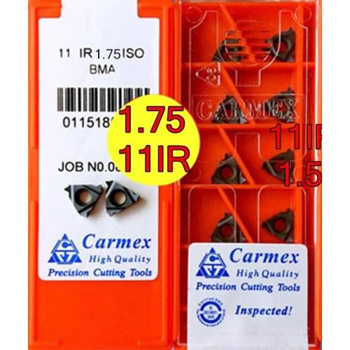 11IR 1.75ISO BMA 10pcs 50pcs 100pcs Carmex Carbide insert Processing: stainless steel and alloy steel, etc