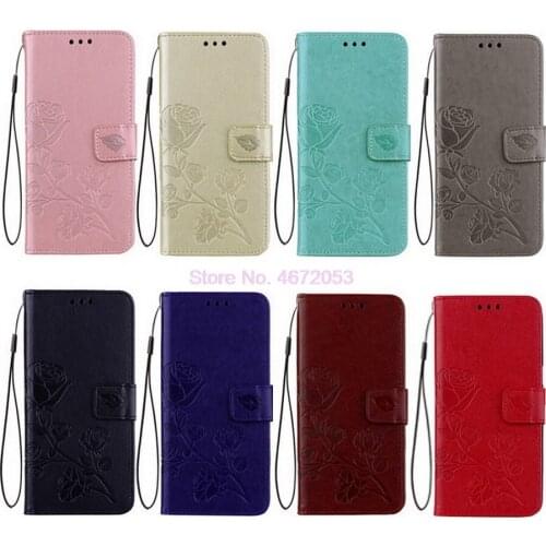 200pcs 3D Flower Leather Case For Samsung Galaxy S9 S8 Plus S7 S6 Edge S5 S3 Neo S4 J3 J5 J7 A3 A5 2016 2017 J1 Cover