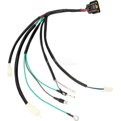 8 Pin Kick Start Wiring Wire Harness Loom for Lifan 150cc ZS 155cc Dirt Pit Bike