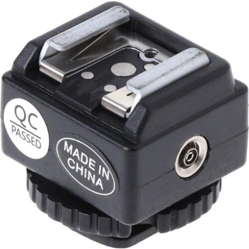 C-N2 Hot Shoe Converter Adapter PC Sync Port Kit For Canon Camera