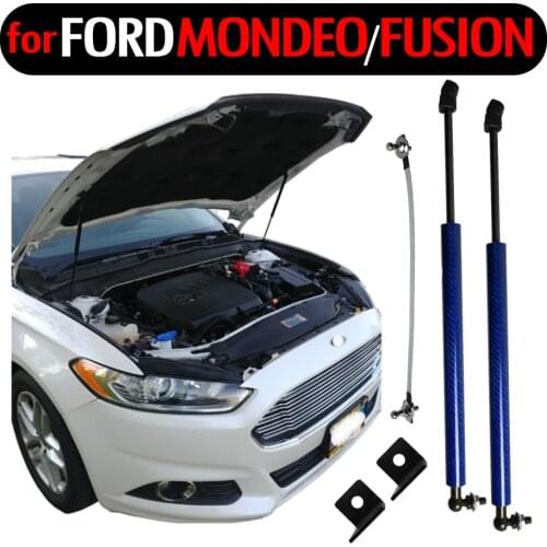 Bonnet Modify Gas Strut Bars for Ford MONDEO MK5 CD391 2014-2020 for Ford Fusion Hood Lift Support Shock Damper Carbon Absorber