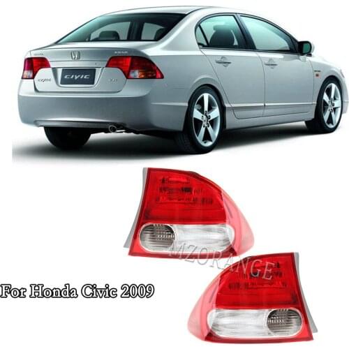 MIZIAUTO Rear Tail Light For Honda Civic 2006 2007 2008 2009 2010 2011 GX Sedan 33551-SNA-A02 Tail Stop Signal Lamp car light