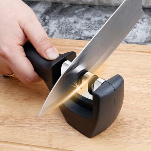 Household Convenient Quick Knife Sharpener Ceramics Whetstone Stick SharpeningKitchen Knife Gadget Sharpener Sharpening Stone