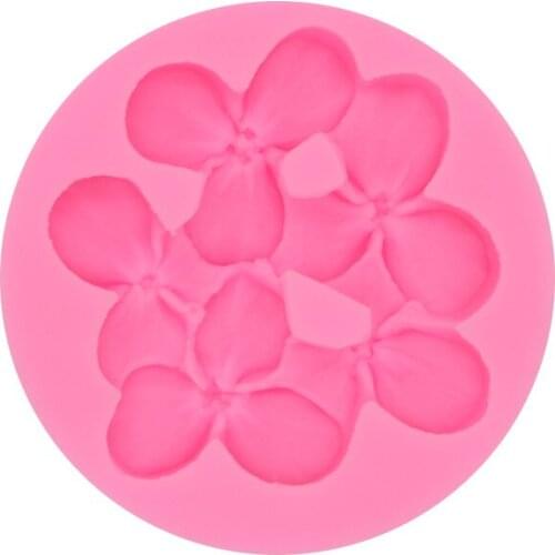 Epoxxy Resin Silicone Molds DIY Flower Hydrangea Aromatherapy Gypsum UV Resin 3D Jewelry Pendant Decoration Fondant Cake Mold