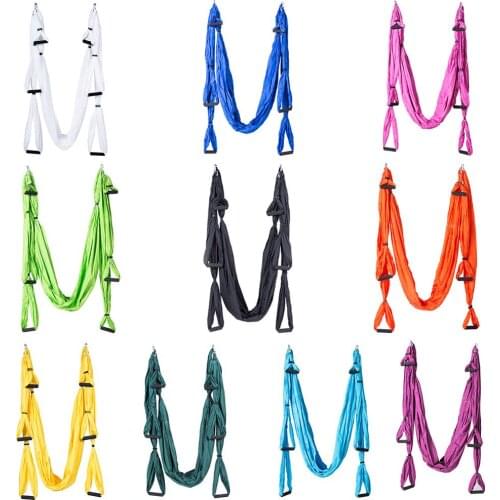Yoga Hammock Anti Gravity Ultralight Parachute Nylon Aerial Yoga Swing hammock Unmissable Fitness Equipment Home Gym