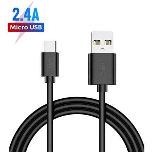 Micro USB Cable 2.4A Fast Charging Wire for Xiaomi xiaomi 1s 2 2s 3 4s Redmi 2s 3s 3X 4X 5 6 Note 2 3 4 4X 5 Mobile Phone Cable