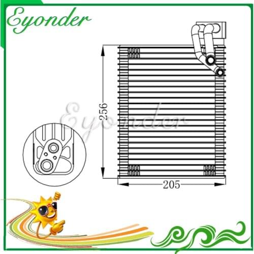 LHD A/C AC Air Conditioning Condioner Evaporator Cooling Coil Core for PEUGEOT 307 207