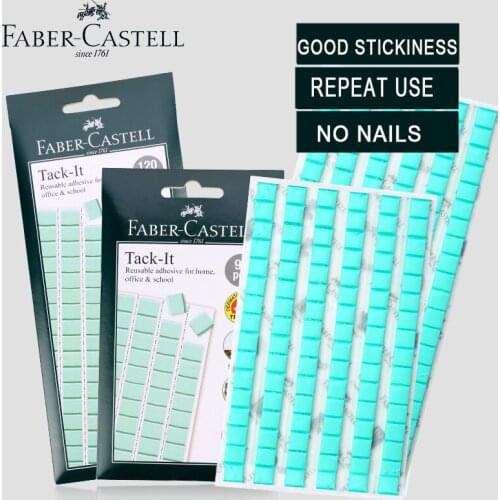 Faber Castell Adhesive Tack-It Multipurpose Reusable/Removable for Home/School Wall Sticky Putty Non-Toxic