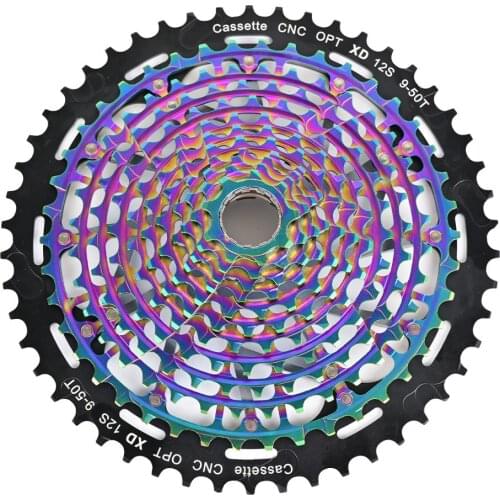 MTB Bicycle Cassette Flywheel Cassette CNC 11/12S 9-50T 12-speed Mountain Bike Sprocket for XD 11-speed Ultralight