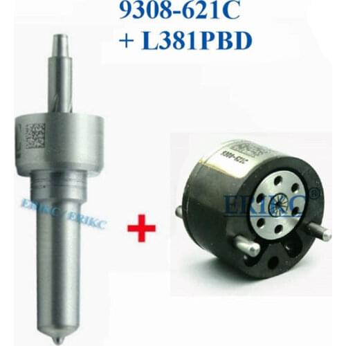 ERIKC EJBR05102D (28232251) diesel injector spare parts kits L381PBD + 9308z621c nozzle repair kits 7135-646 for Euro4 Delphi