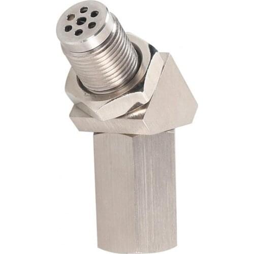 Nickel Plated Great 45 Degree Oxygen Sensor Angled Spacer Undeformable Angled Extender Durable for Van