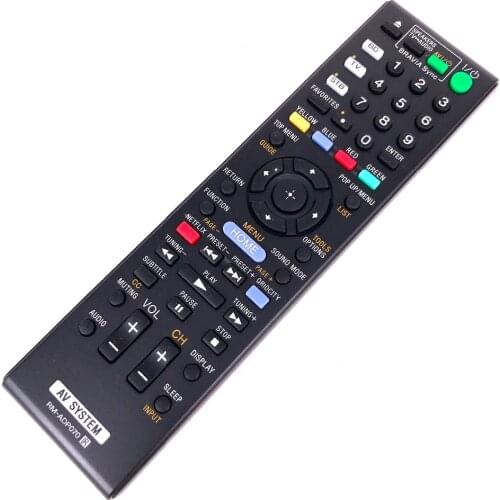 New Replacement RM-ADP070 For Sony AV SYSTEM Remote Control BDV-E780W HBD-E280 BDV-E980W HBD-E580 Fernbedienung