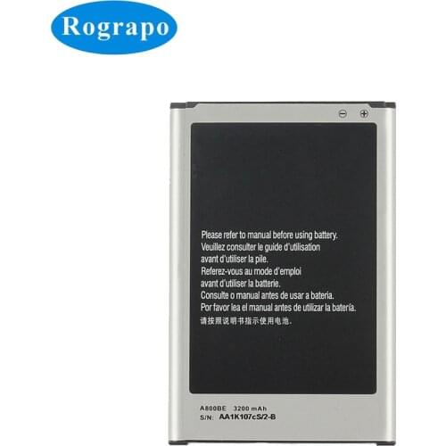 New 3200mAh A800BE Mobile Phone Replacement Battery For Samsung Galaxy Note 3 N900 N9006 N9005 N9000 A800BC B800BE B800BC