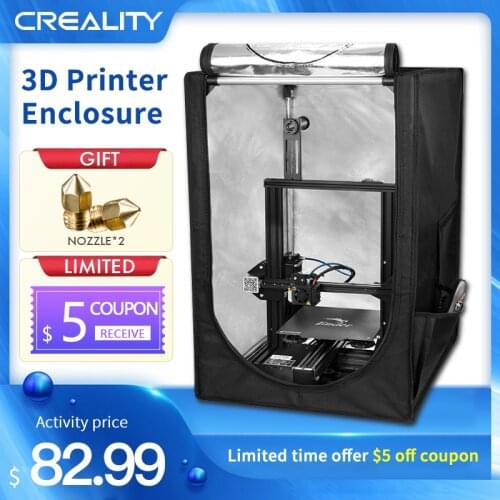 Original CREALITY 3D Printer Enclosure Protection Cover Heat Preservation Flame For Ender-3 Series/CP-01/Ender-2/CR-100