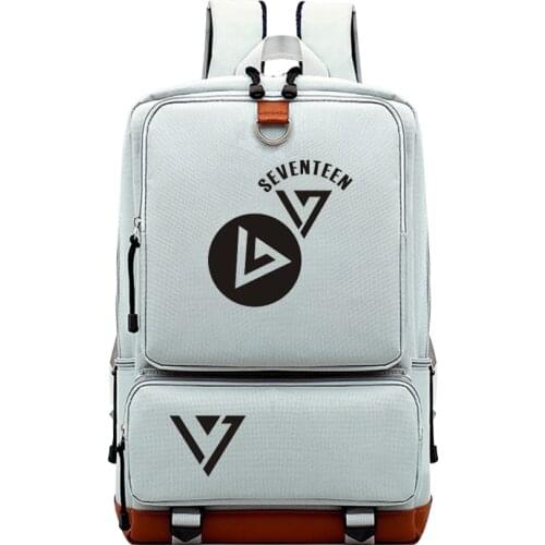 Casual Seventeen Backpack Daily Back to School Gift Mochila Fashion Cool High Quality Rucksack Teens Boys Girls Travel Knapsack