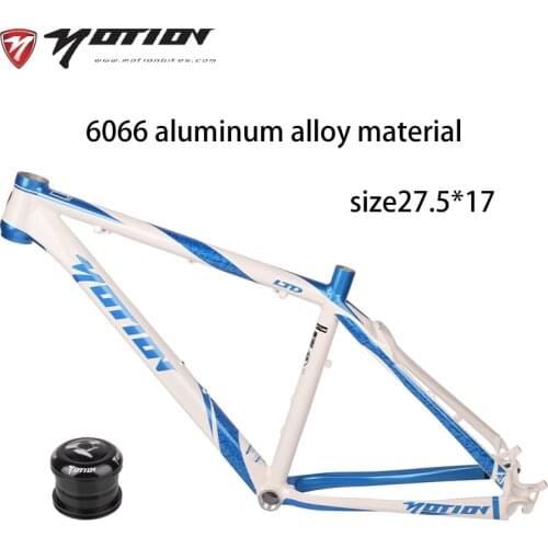 MOTION LTD Mountain Bike Frame 6066 Aluminum Alloy 27.5 Inch With High-Rigidity Lifting Lugs MTB Bicycle Frames Bicicletas