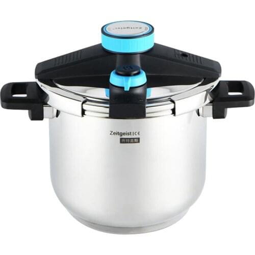 Pressure Cooker Explosion-Proof 304 Stainless Steel Soup Stew Pot Household Gas Stove Induction Kitchen Cookware Cooking