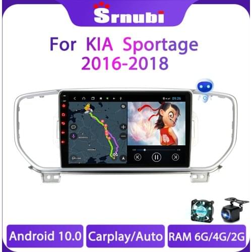 T10 Android 10 Car Radio For KIA Sportage KX5 2016 2017 2018 Multimedia Video Player GPS Navigation 2din WIFI Carplay stereo DVD