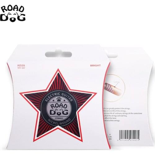 Road Dog Electric Guitar Strings Nickel Wound Hexagonal Steel Strings Set KE09