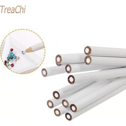 Point Drill Pen Nail Stickers Take Sticky Diamond White Core Pencil Special Pencil 17Cm Diamond Painting Take Diamond Set