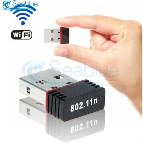 Mini USB Wifi Adapter 802.11b/g/n Antenna 150Mbps USB Wireless Receiver Dongle MT7601 Network Card Laptop TV BOX Wi-Fi Dongle