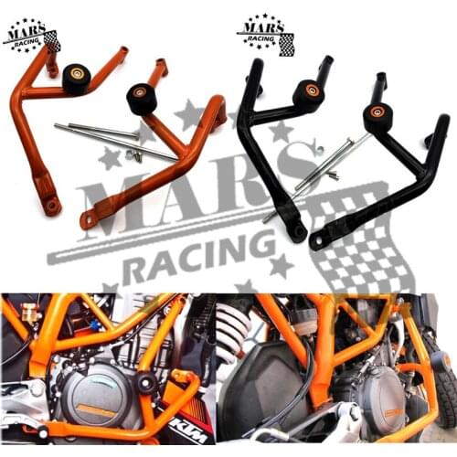 Motorcycle Crash Bars Frame Protector Protection Guard Falling Protection Bumper Fit For DUKE390 DUKE250 DUKE 390 250 17-19