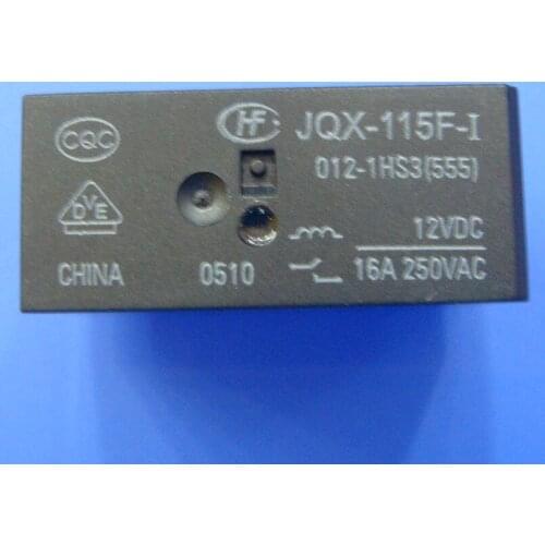 2pcs/lot relay HF115F-I /005-1HS3 HF-115F-I /012-1HS3 JQX115F-I/024-1HS3 5VDC 12VDC 24VDC 16A 6pin free shipping