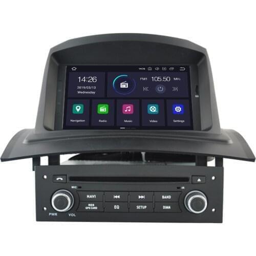 Android 10 DSP 4G RAM Car Multimedia DVD Player for RENAULT Megane 2 II Fluence 2002-2008 GPS Radio Navigation Stereo Head Unit