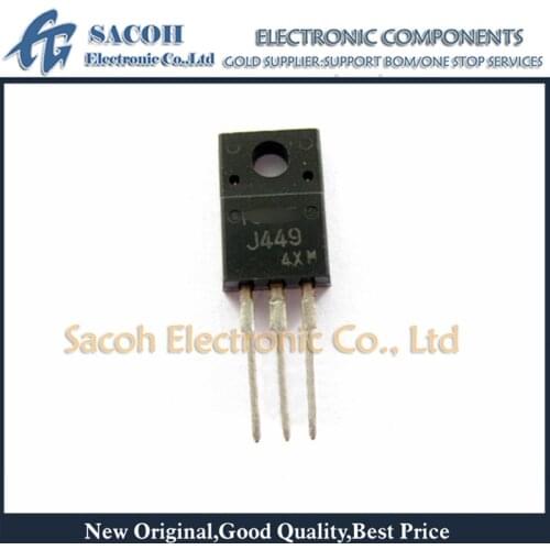 Free Shipping 10Pcs 2SJ449 J449 or 2SJ448 or 2SJ443 or 2SJ440 TO-220F -6A -250V 35W P-ch MOSFET