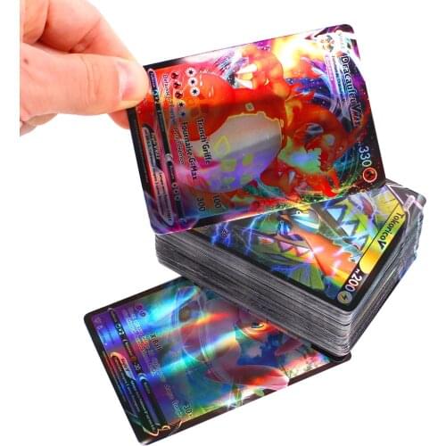 Free Shipping New French Pokemon cards Dracaufeu V Vmax Papilusion Charizard Gardevoir Tag Mew Mewtwo For Collection