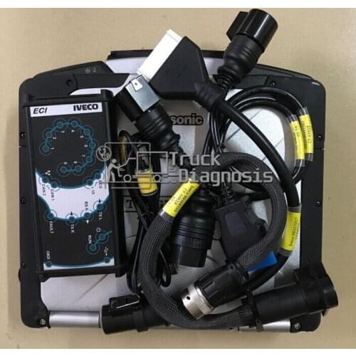 CF53 laptop for IVECO ELTRAC EASY with IVECO Eltrac 13.1 version Module IVECO ECI Truck Diagnostic Scanner